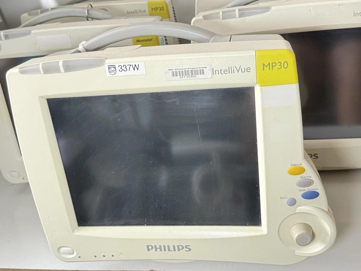 Used Philips IntelliVue MP30 Patient Monitor - Working Condition
