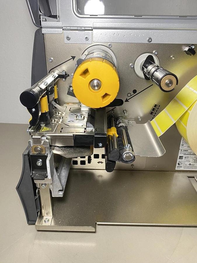 Used Zebra Technologies ZT410 Industrial Thermal Label Printer