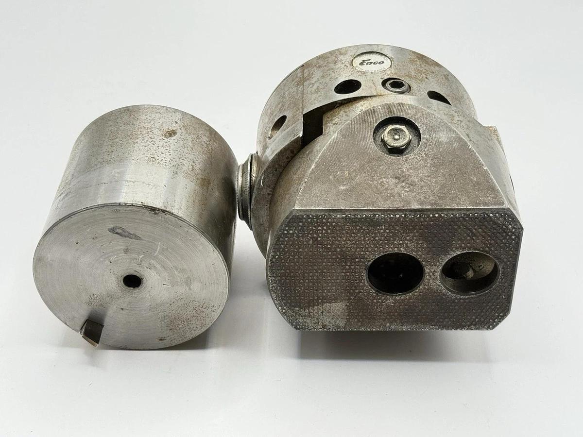 Used ENCO Boring & Facing Head Holder - Precision Machining Tool for Milling Machines
