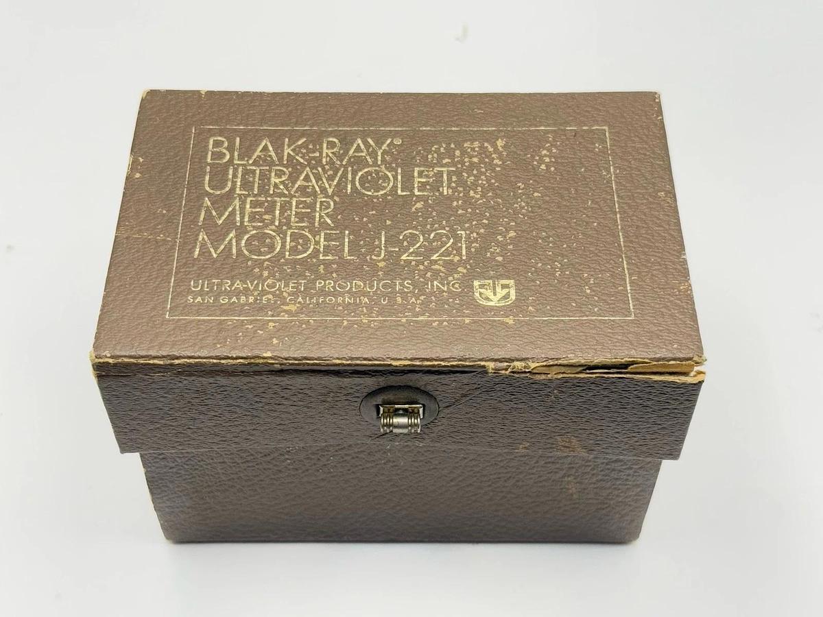 Used UVP, Inc. Blak-Ray Model J221 Long Wave Ultraviolet UV Meter