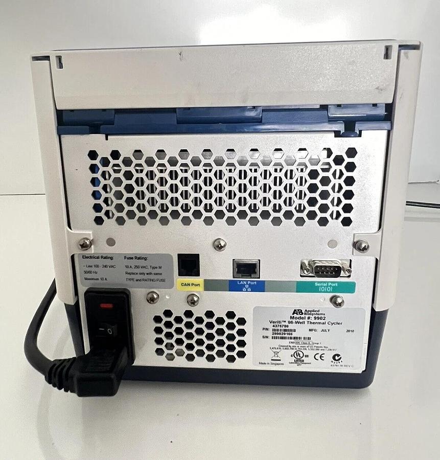 Used Applied Biosystems Veriti 96-well Thermal Cycler PCR - 9902