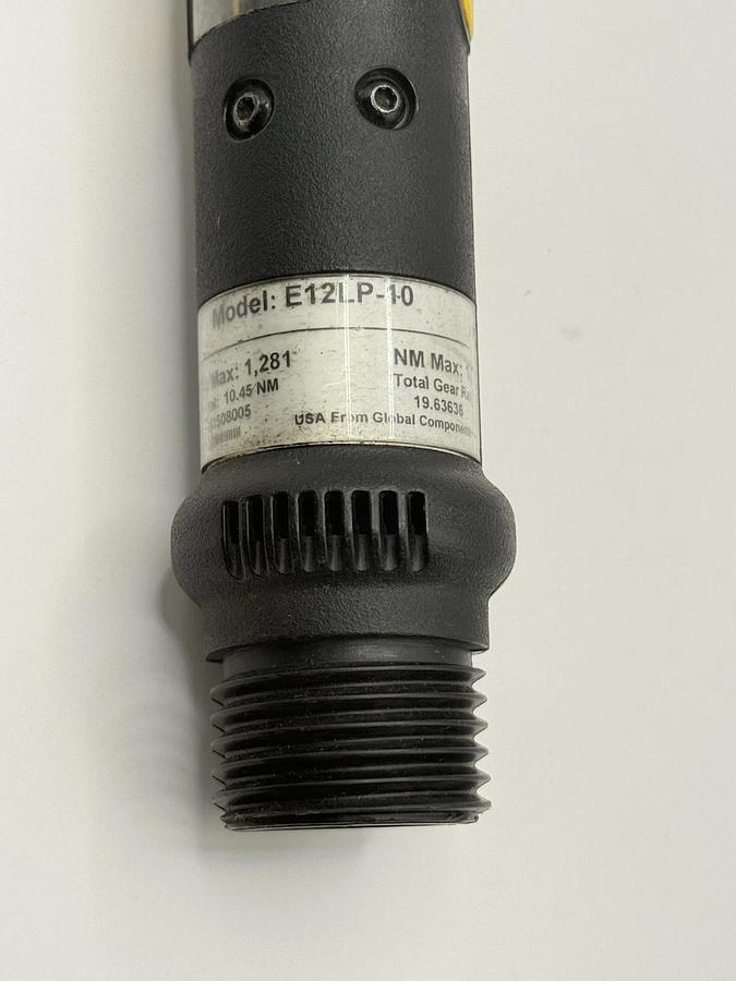 Used Stanley E12LP-10 Electric Inline Nutrunner Tool