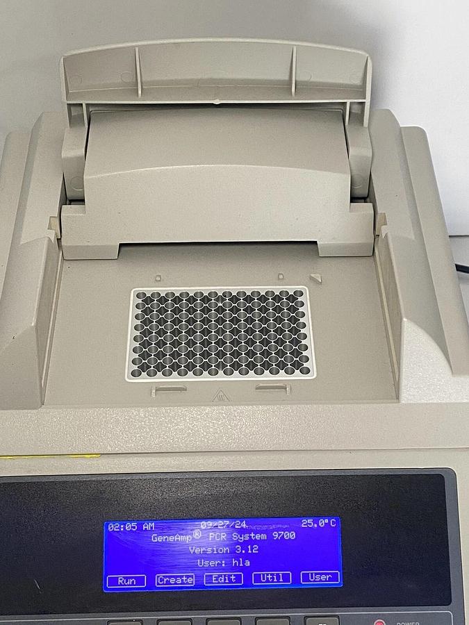 Used Applied Biosystems ABI GeneAmp PCR System 9700 96-Well Thermal Cycler