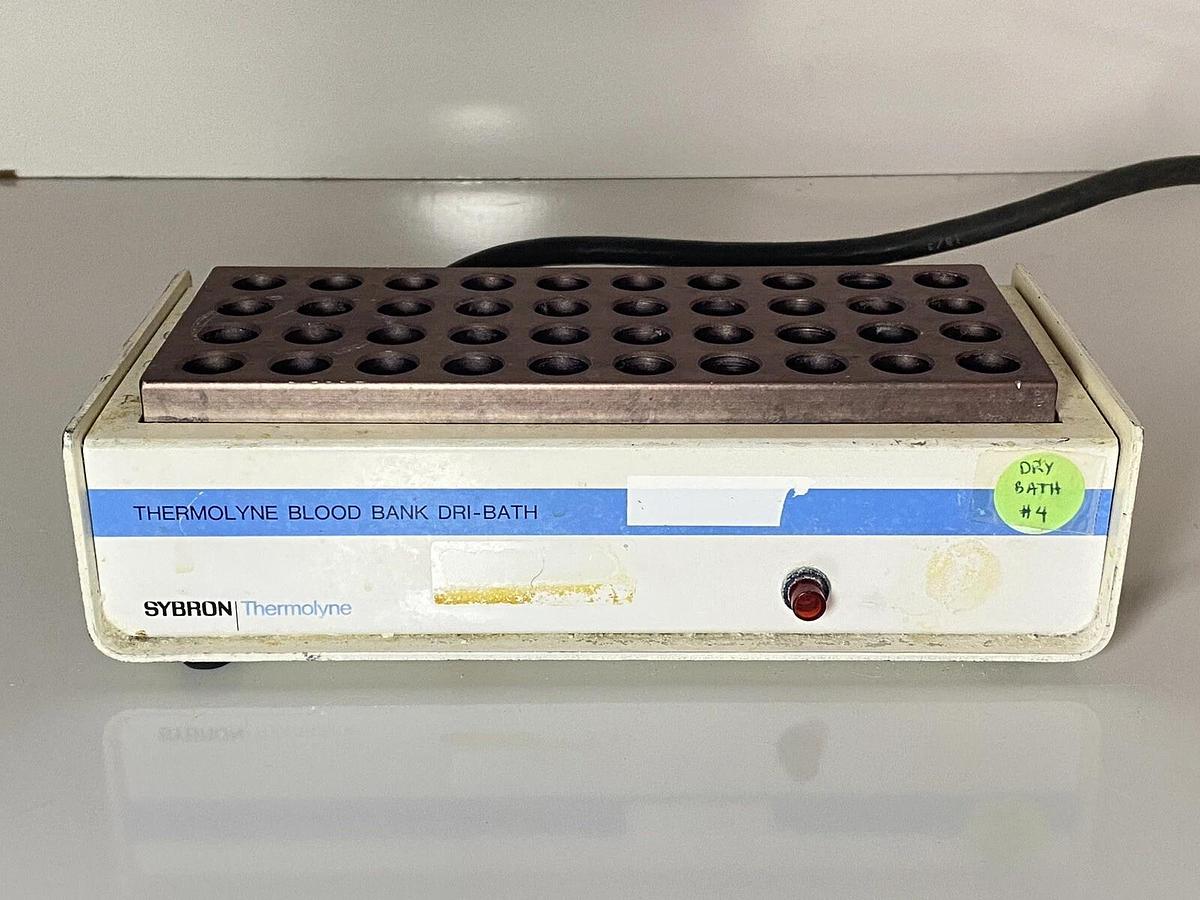 Used Sybron Thermolyne Blood Bank Dri-Bath DB-12215E