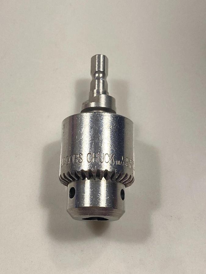 Used Zimmer Jacobs Chuck 1-Taper Stainless 1M, 0-1/4”