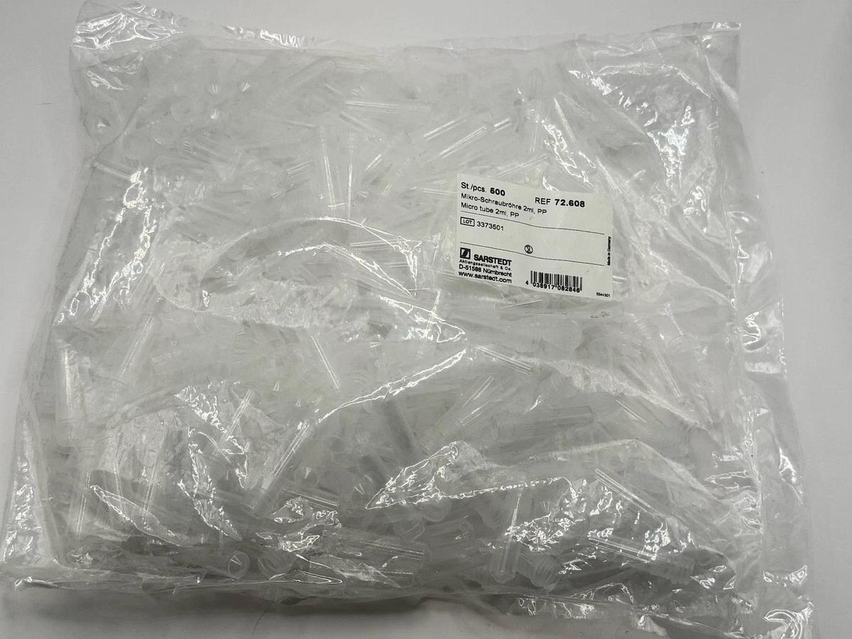 SARSTEDT 72.608 Micro Tube 2ml PP (500 pcs.)
