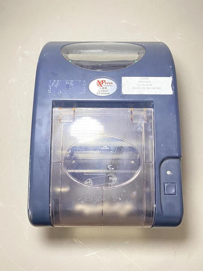 Used XPress Systems - Patient ID Xpress Lab Station Barcode Printer TTP-247