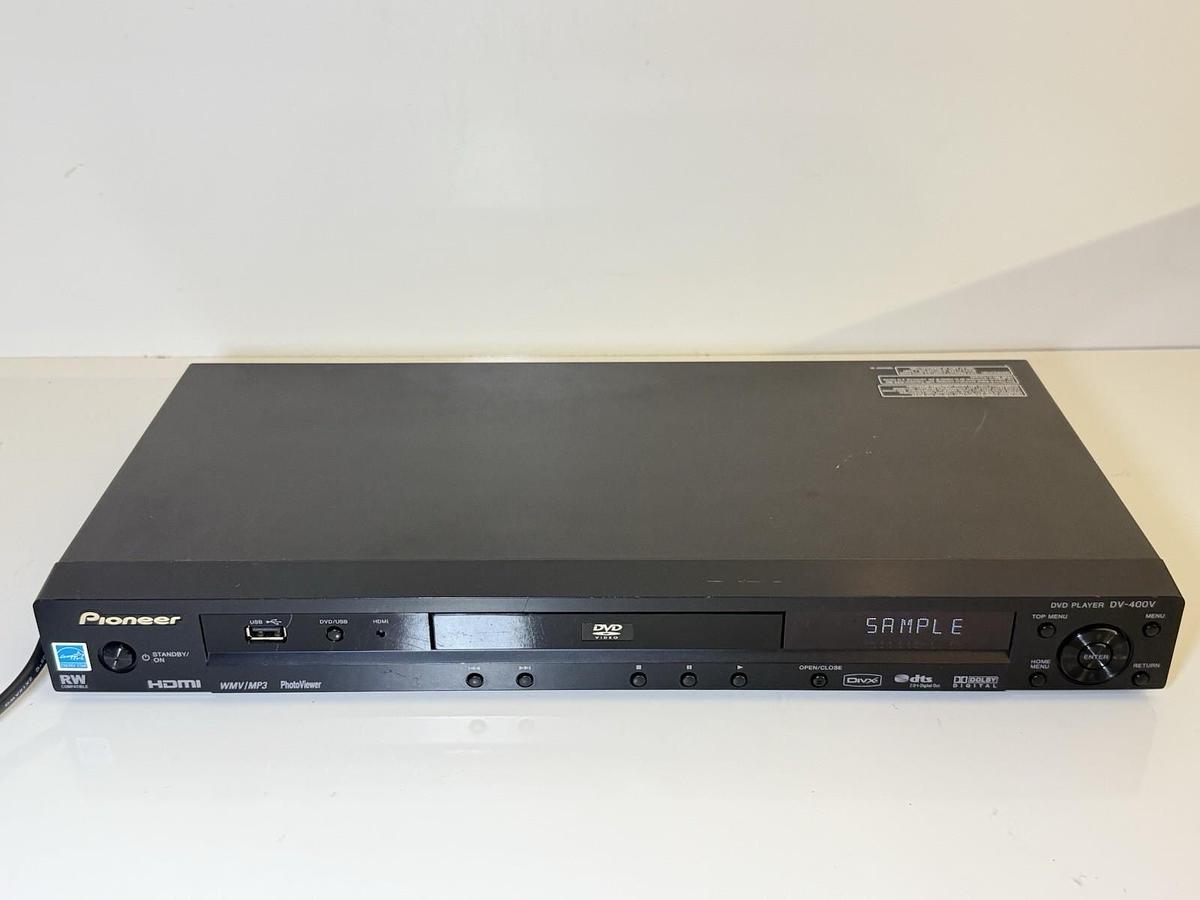 Used Pioneer DV-400V-K DVD CD HDMI Player