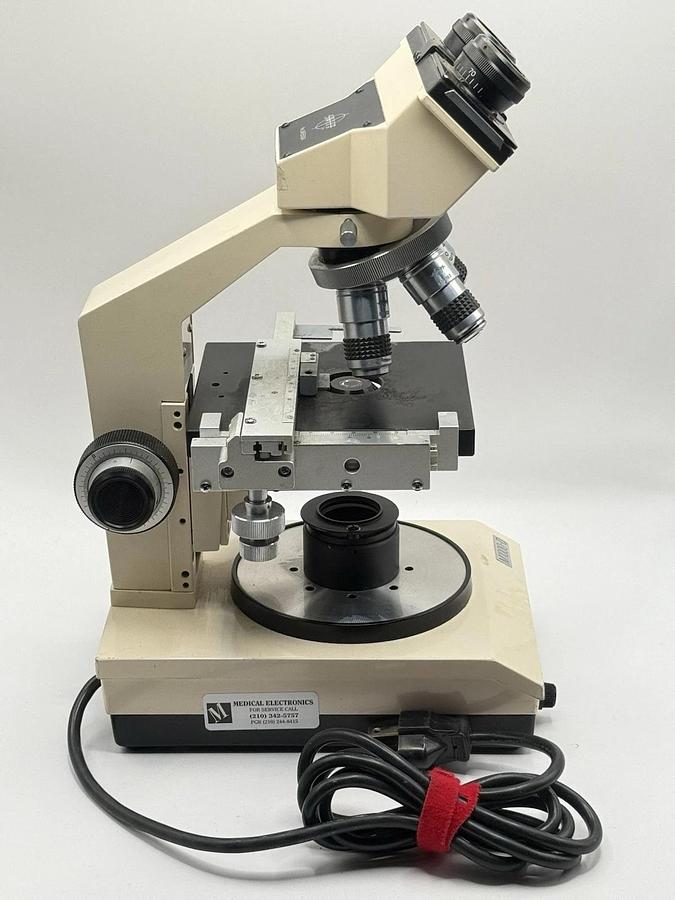 Used Swift M1000-D Series Medical Biological Binocular Microscope + 4 Objectives
