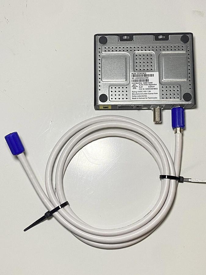 Used HCI Healthcare Facility TV 15.6” LCD Monitor BM15AP2 Remote+ DCI401MCS Converter