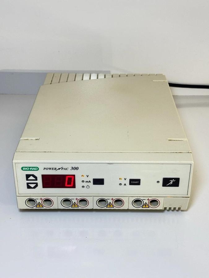 Used Bio-Rad BioRad Power PAC 300 Gel Electrophoresis System Power Supply Unit