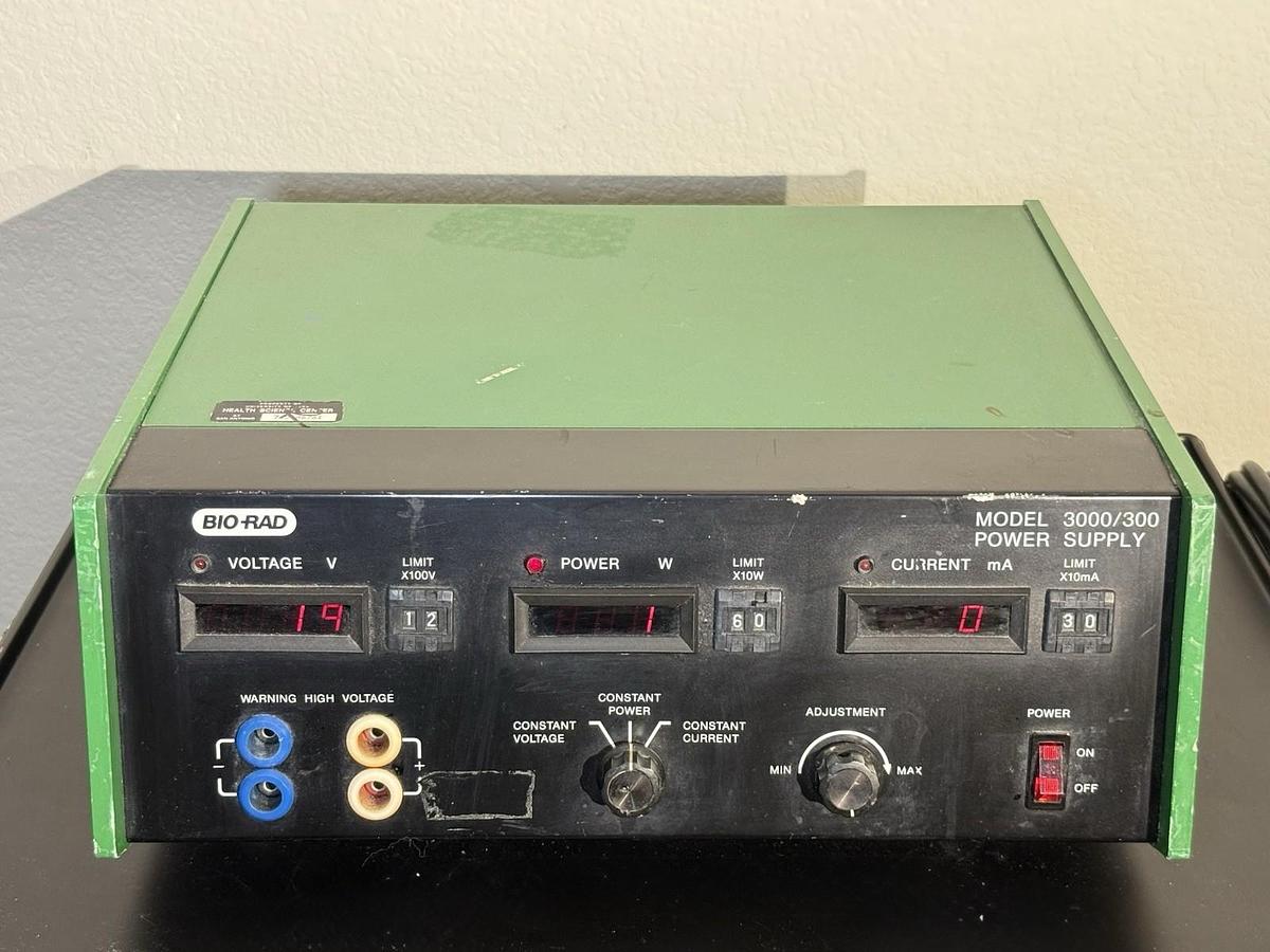 Used Bio-Rad Bio Rad 3000/300 Electrophoresis DC Power Supply