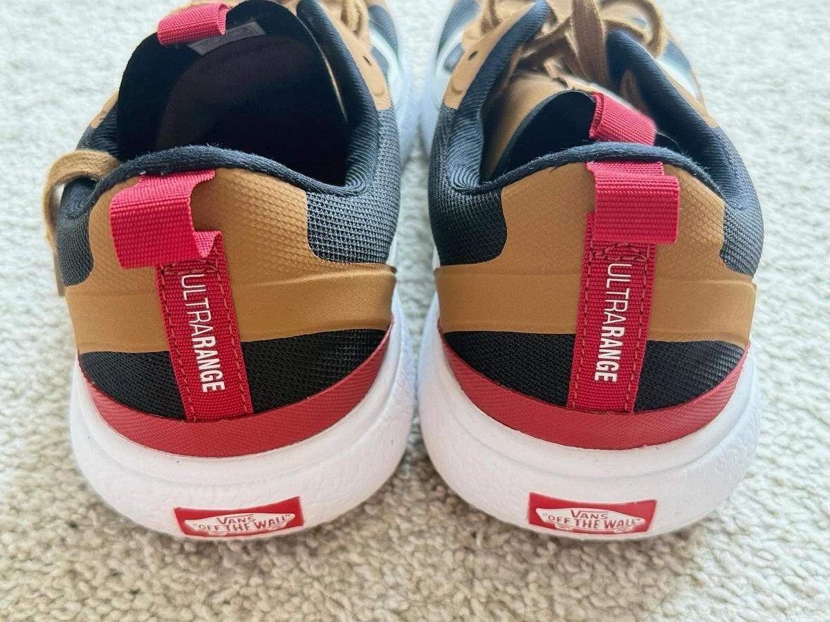 Used (LOT of 4) Vans Mens Sz 11.5 Ultra Range Shoes - Brown, Green, Gray, White