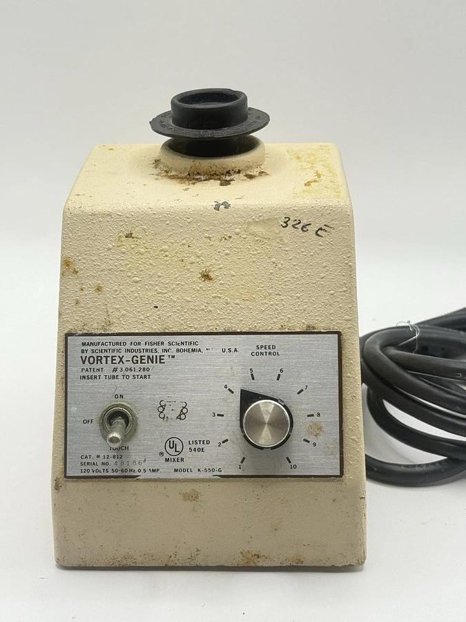 Used Fisher Scientific - Vortex Genie Mixer Shaker Model K-550-G