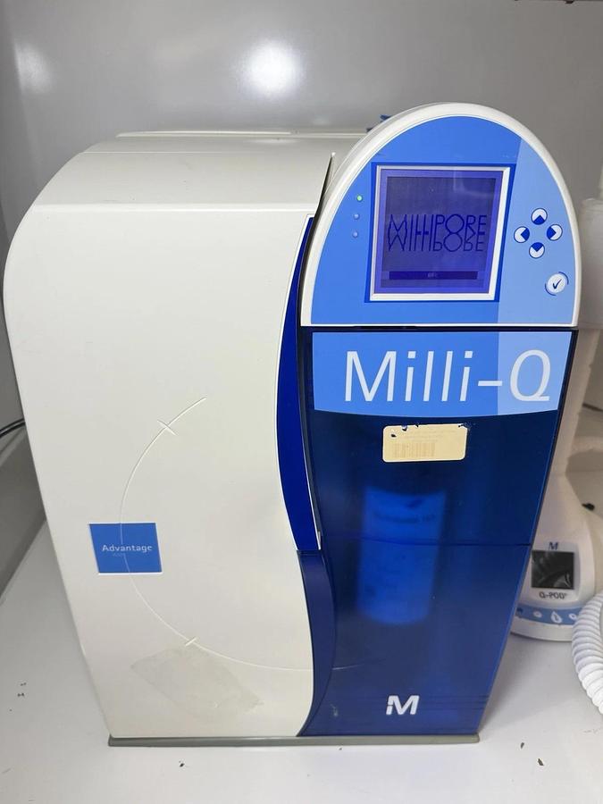 Used Millipore Milli-Q Advantage A10 Water Purification System w/ Q-Pod