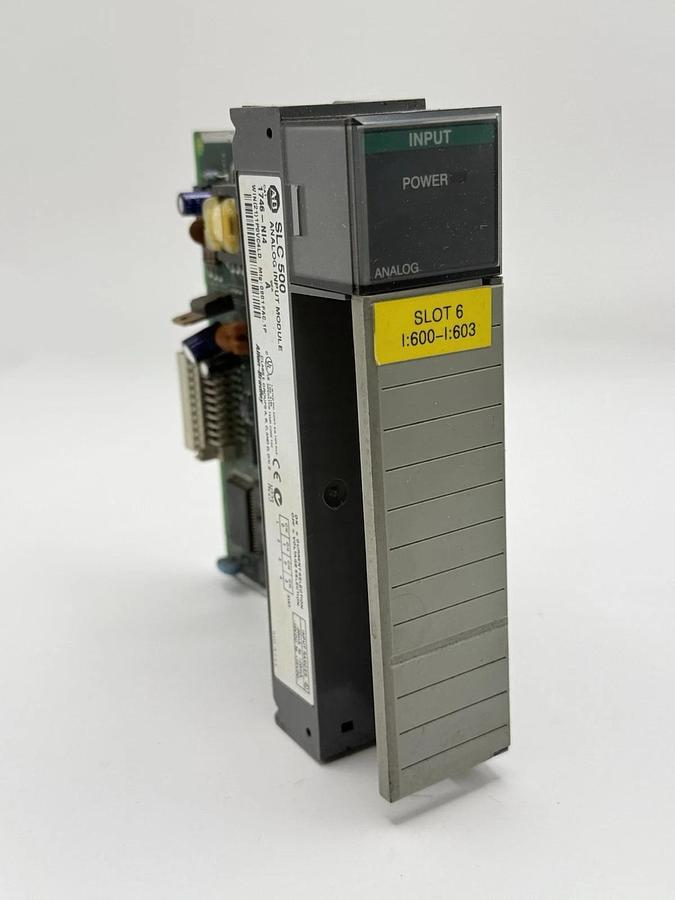 Used Allen Bradley 1746-NI4 SER A Analog Input Module SLC 500