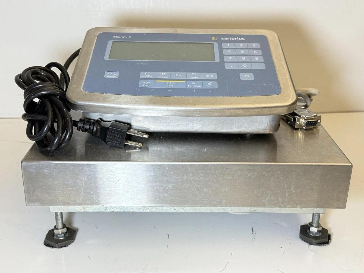 Used Sartorius Midrics 2 MIS2U Platform Digital Lab Scale