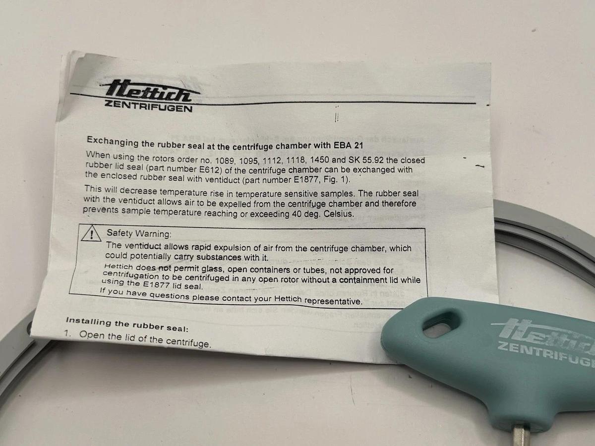 Used Hettich Zentrifugen EBA 21 Centrifuge - Replacement Parts / Accessories