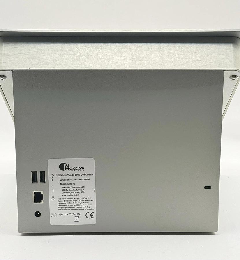 Used NEXCELOM Cellometer Auto 1000 Bright Field Automated Cell Counter