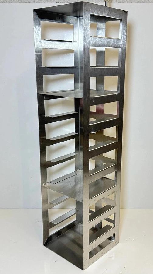 Used Thermolyne Cryogenic Cryo Stainless Steel Storage System - Replacement Rack