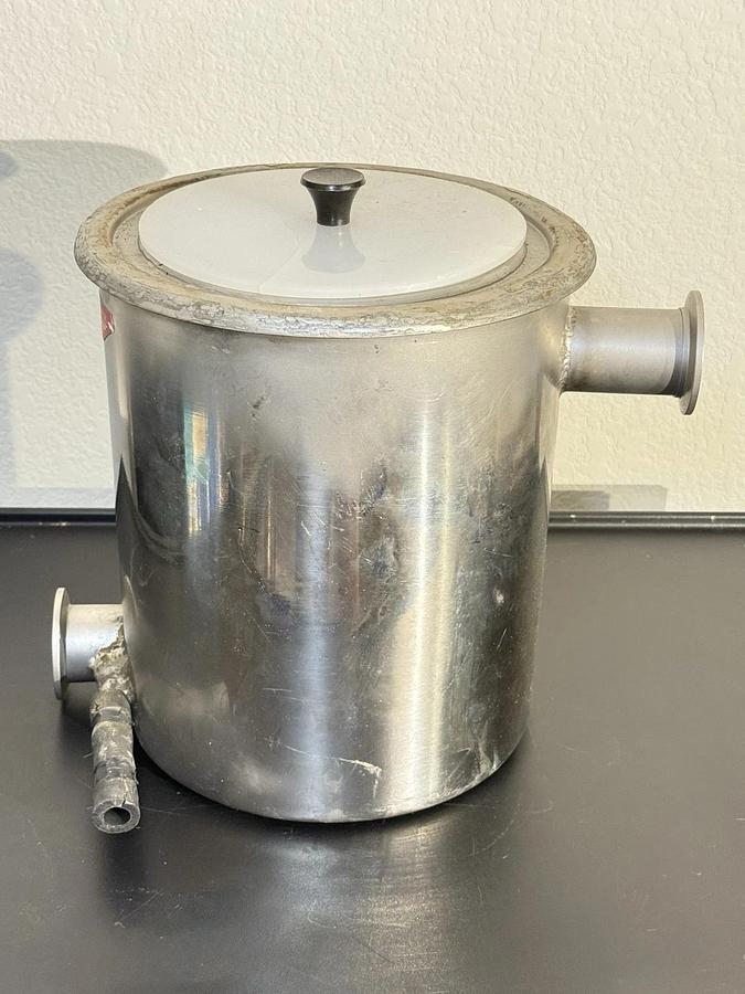 Used Virtis Research Equipment - Freeze Dryer Stainless Steel Drum with Lid