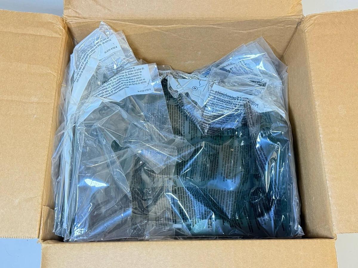 Used NEW Qty:10  3M Dark Green Polycarbonate Face Shield WP96C, Ref: 82702-00000