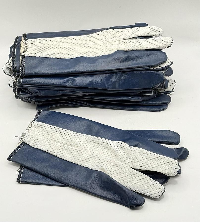 Used NEW 12 Pairs - Industrial Gloves 60-3107 Nitrile Rubber & Nylon Gloves, Size XL