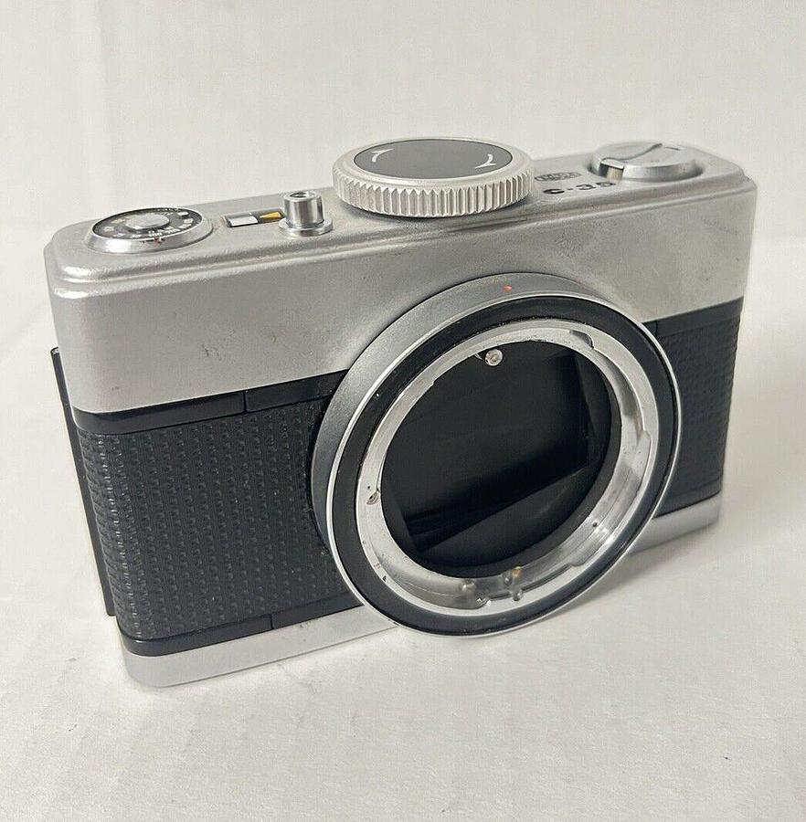 Used Olympus C-35A 35mm Film Microscope Camera Vintage