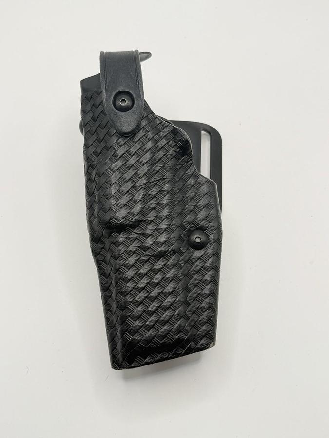Used Safariland 6360-83 ALS/SLS Lvl 3 Duty Holster GLOCK 17 22 Basket Weave STX - LH