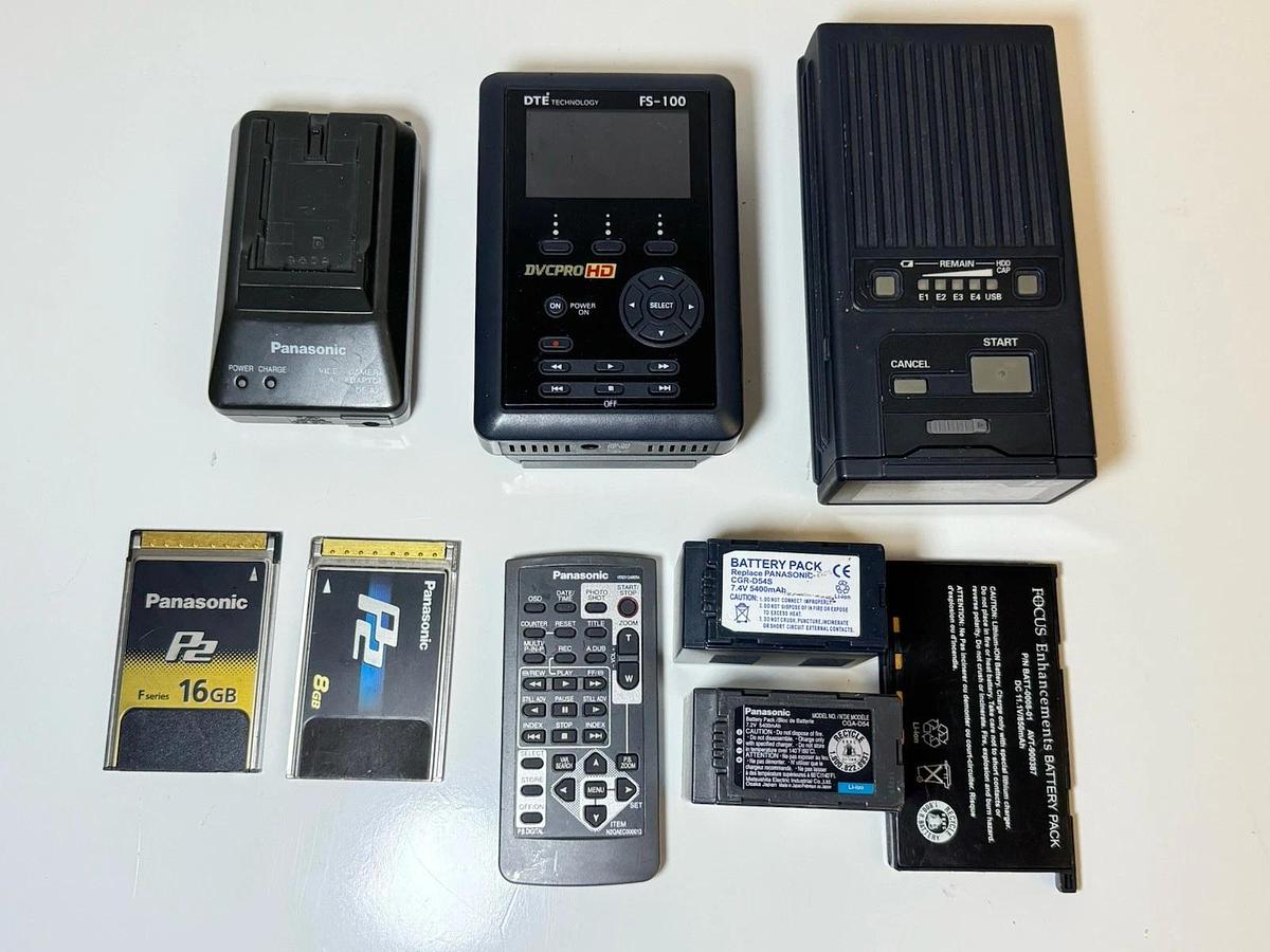 Used Panasonic AG-HVX200P DVCPRO HD P2 Camcorder Video Camera with Case & Accessories