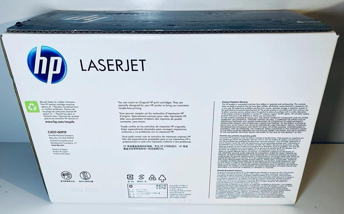 Used NEW Genuine HP LaserJet Toner High Volume Print Cartridge 27X (C4127X) Black