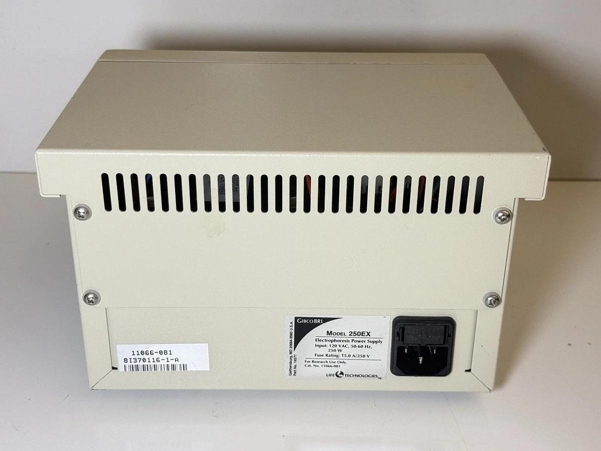 Used Life Technologies 250EX Gibco BRL Electrophoresis Power Supply