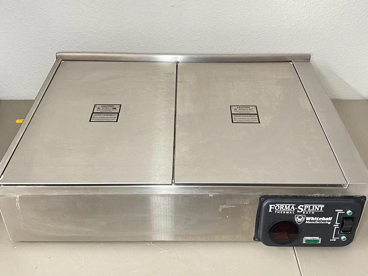 Used Forma-Splint Whitehall Thermal ThermoPlastic-Moulding Water Bath SP1501