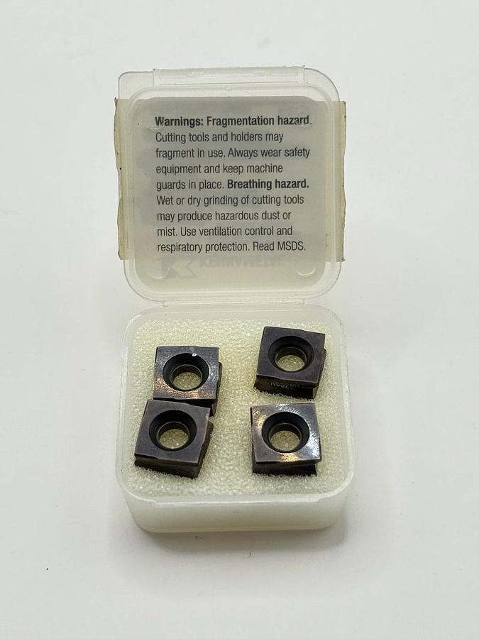 Used NEW Kennametal SPHX1205PCERGPB (1712714) KC520M 90° Roughing Insert – Cast Iron