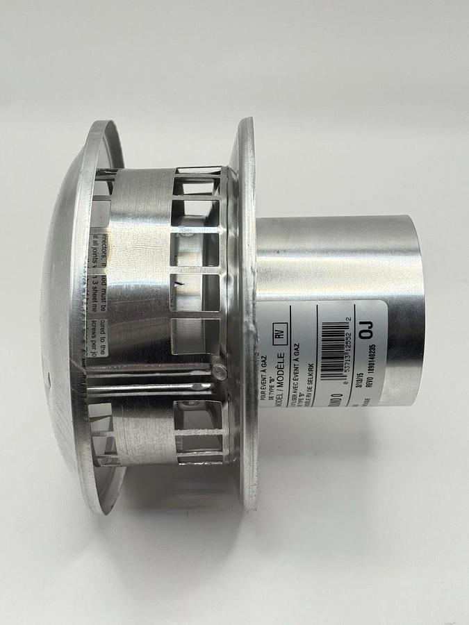 Used NEW, open box. SELKIRK RV 3” x 6” x 3-1/4” Gas Vent Cap