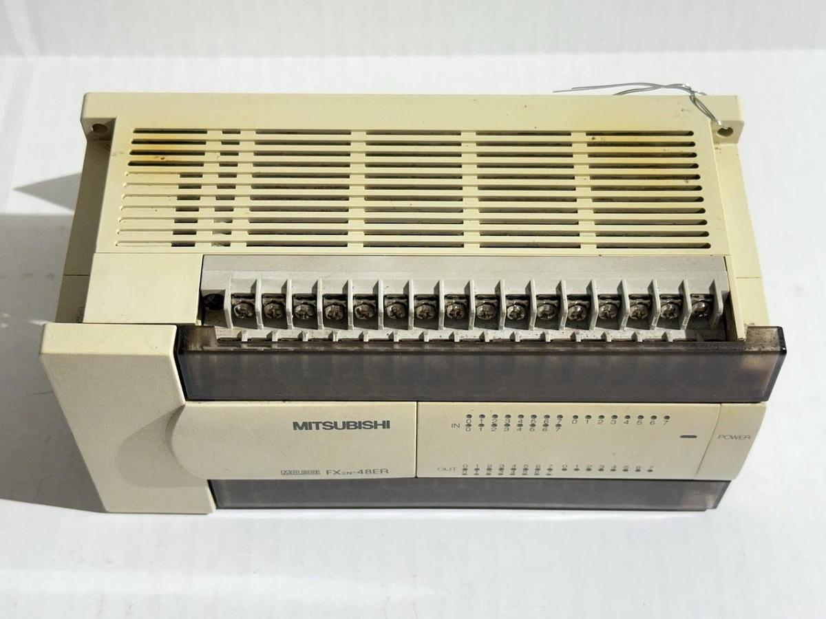 Used Mitsubishi Electric FX2N-48ER-ES/UL Programmable Controller