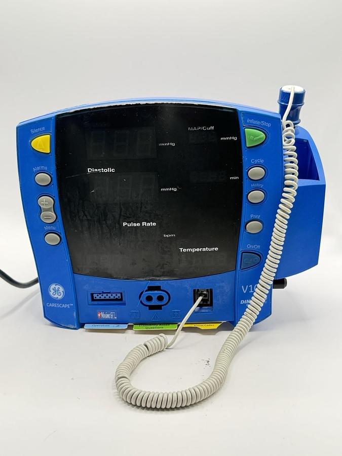 Used GE Dinamap CareScape V100 Vital Signs Monitor