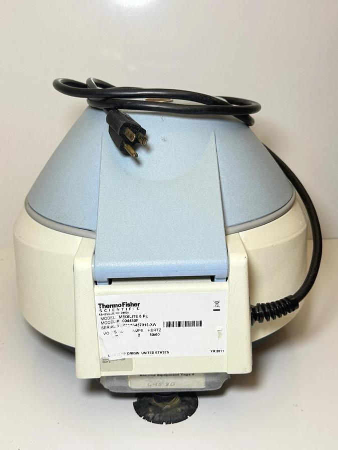 Used Thermo Fisher Scientific IEC Medilite 6 PL Microcentrifuge Centrifuge 004480F