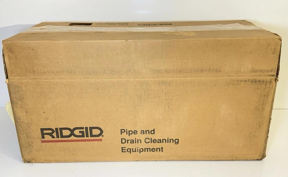 Used NEW RIDGID K-45 Drain Cleaner Machine Autofeed 120V w/ Case, Gloves & Manual