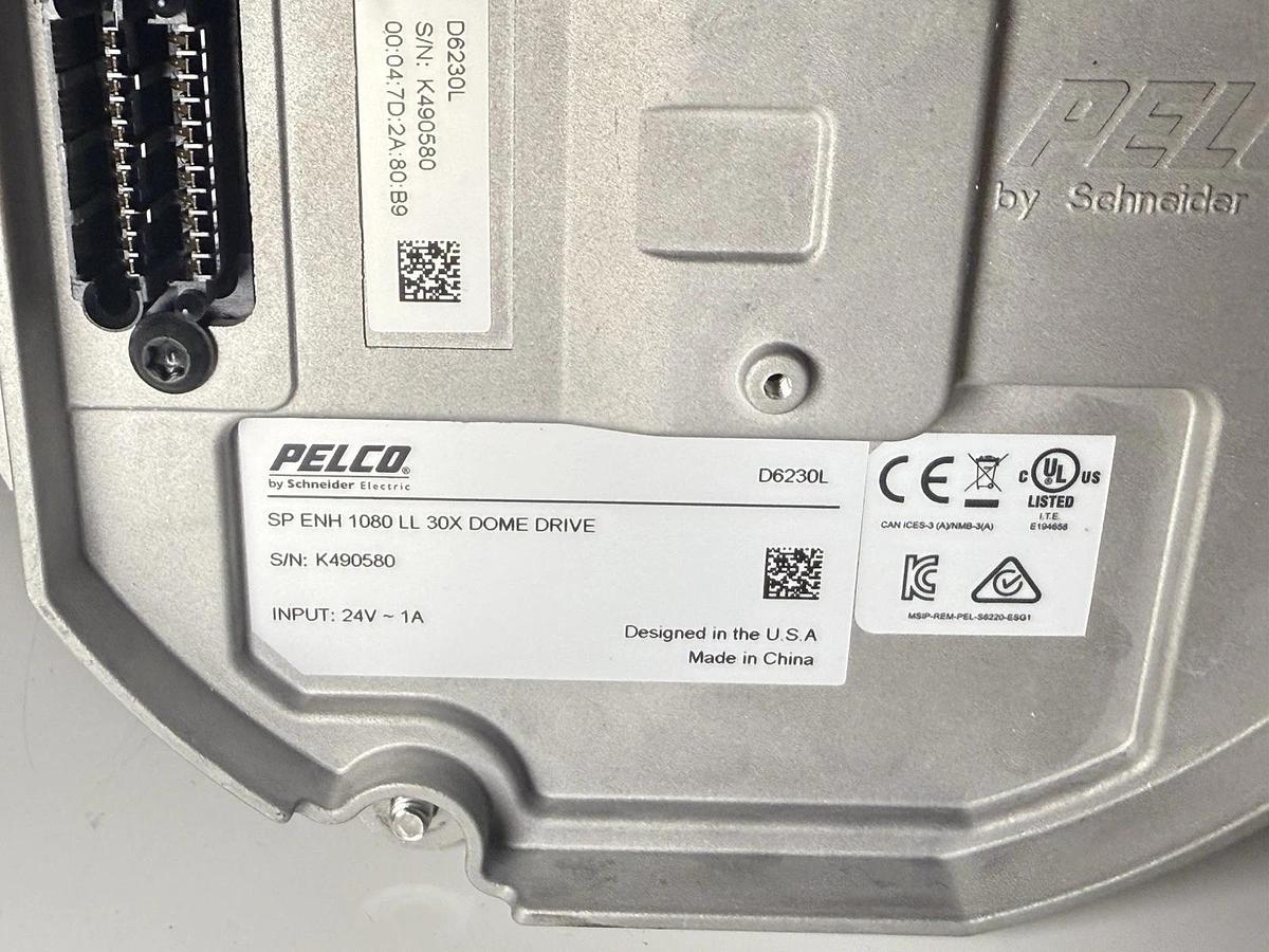 Used Pelco D6230L Spectra Enhanced 1080P 30X Dome Drive Camera Module