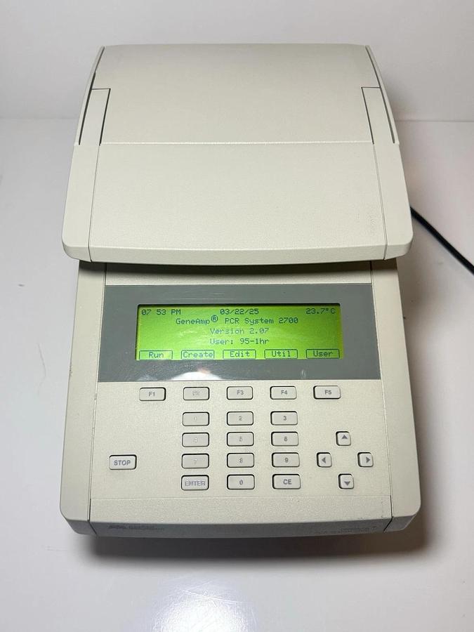 Used Applied Biosystems GeneAmp ABI 96-Well Thermal Cycler PCR System 2700
