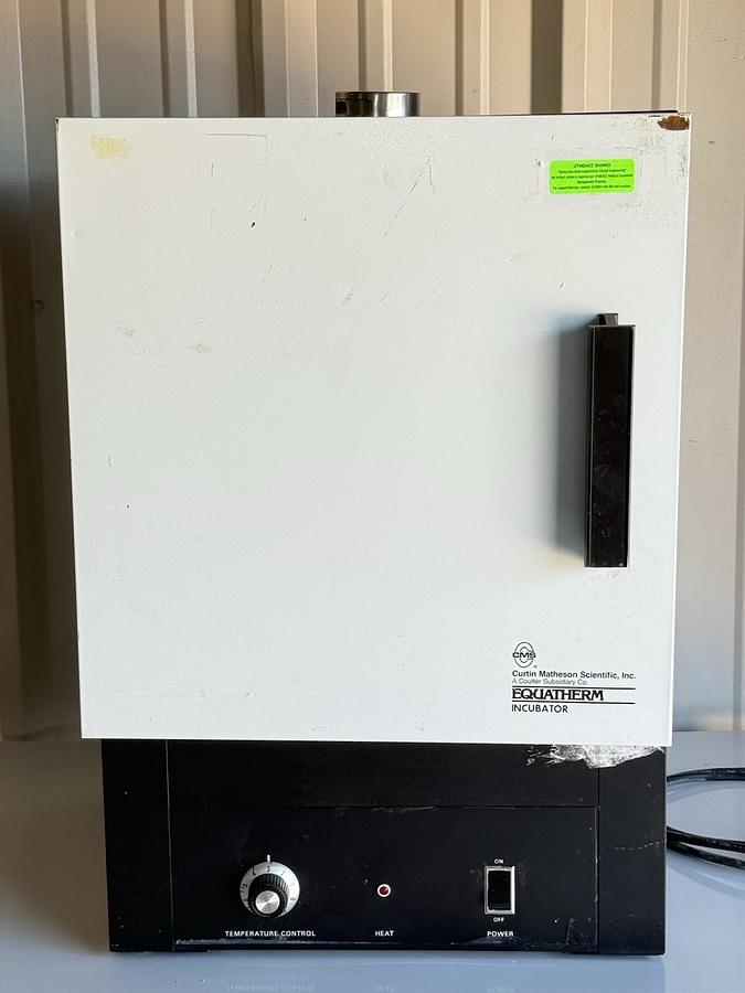 Used CMS Curtin Matheson Scientific Inc. EQUATHERM Incubator C1570 (Cat no. 213-280)