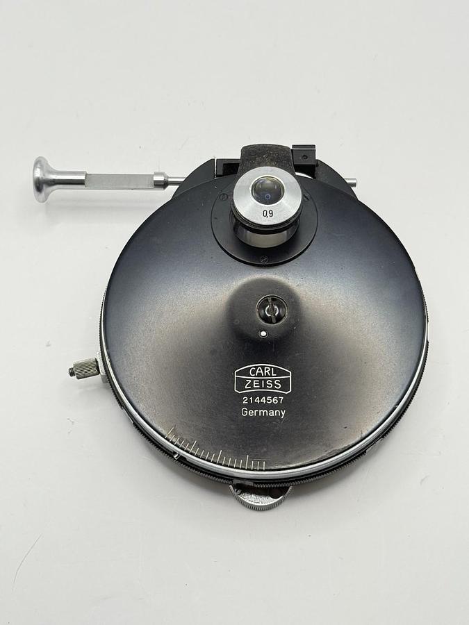 Used Carl Zeiss Microscope Replacement Part - Swing Out Condenser 0.9x Phase Contrast