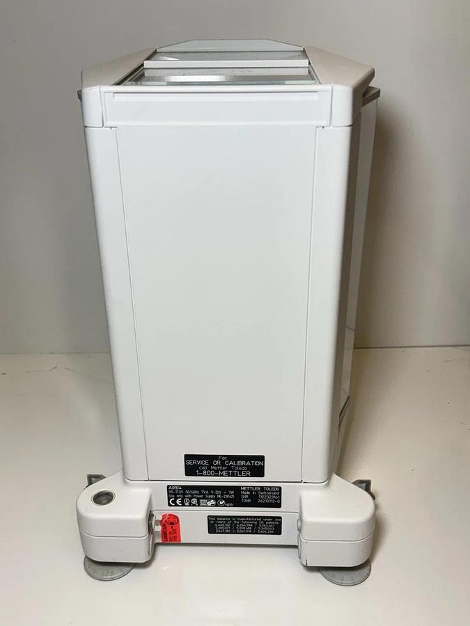 Used Mettler Toledo AG104 Laboratory Lab Digital Analytical Balance Scale