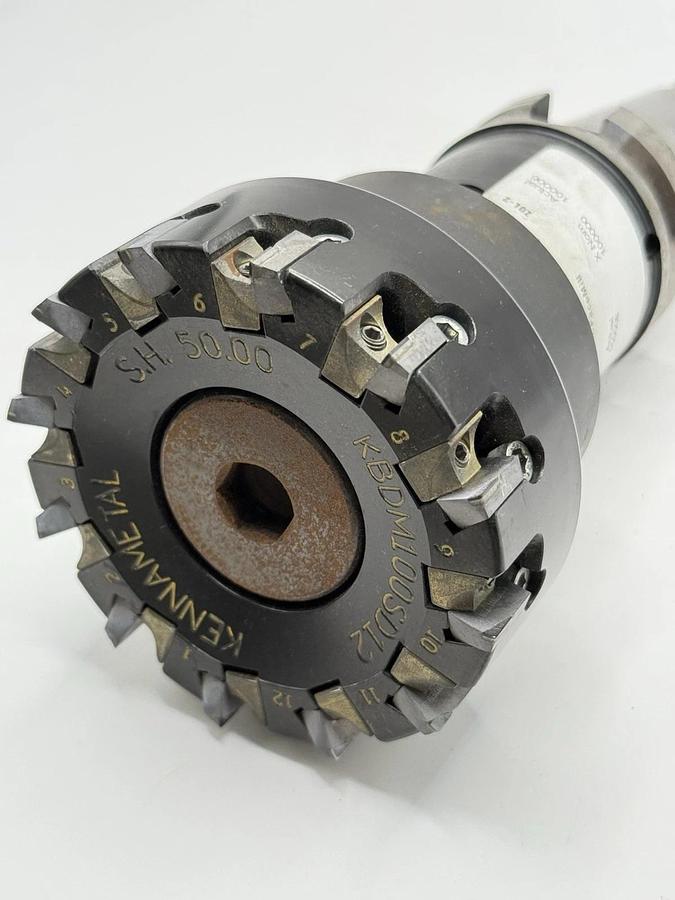 Used KENNAMETAL KBDM100SD12 100mm Beyond Diamond PCD Shell Mill