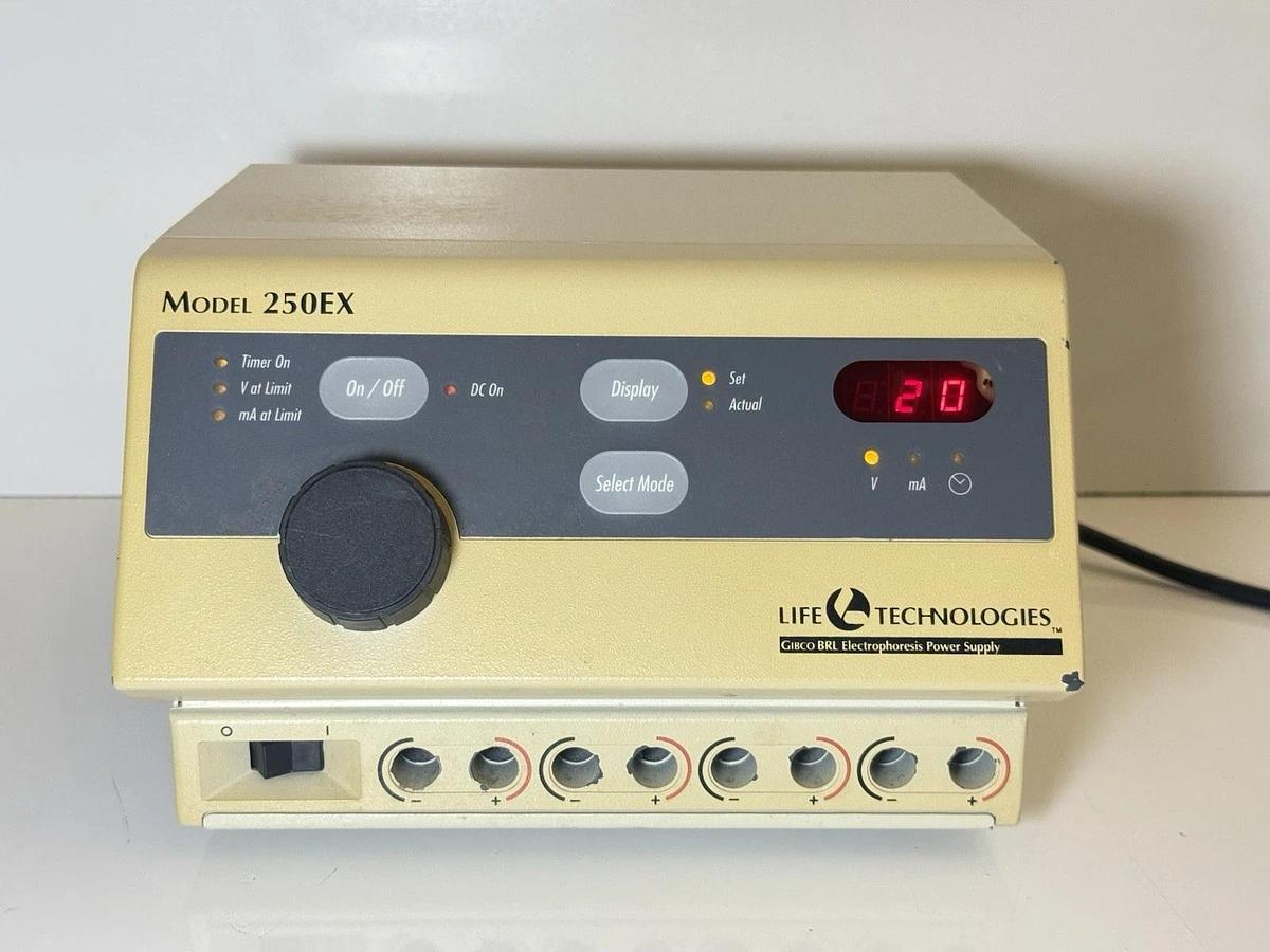 Used Life Technologies 250EX Gibco BRL Electrophoresis Power Supply