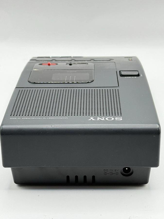 Used Sony M-2000 Desktop Microcassette Cassette Transcriber / Recorder