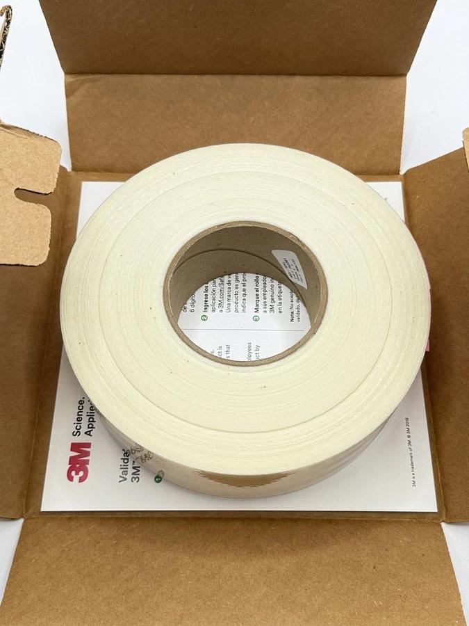 Used NEW 3M Diamond Grade Conspicuity Markings 983-10NL, White, 2 in x 50 yd