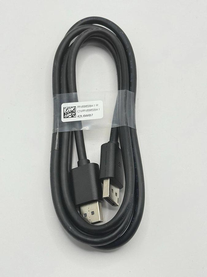Used Dell DisplayPort Adapter OEM Genuine CNRN698$BA1 Male-To-Male