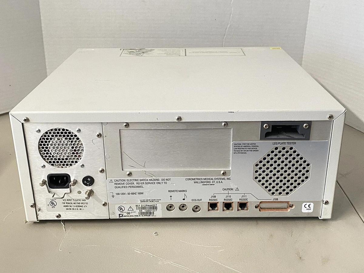 Used Corometrics 120 Series 0129AA Maternal Fetal Monitor 2000 ARY401
